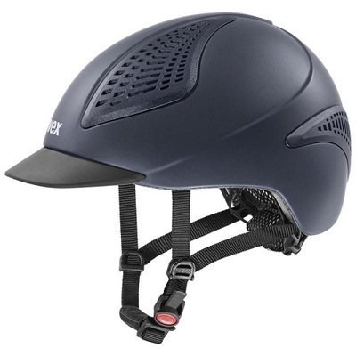 Kask jeździecki Uvex Exxential II k.granat r.M-L!