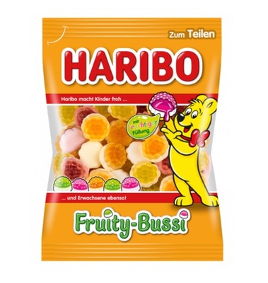 HARIBO żelki FRUITY BUSSI owocowe Z NIEMIEC