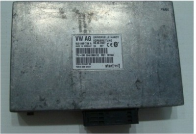 Модуль bluetooth интерфейс skoda fabia ii 5j0035729 фото №1