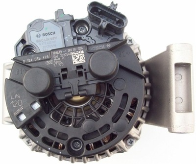 ALTERNADOR DAF LF CF XF 120A BOSCH 0124655478  