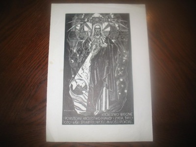 Przeorska KRÓLESTWO WIECZNE grafika 1945