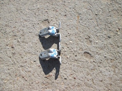 Hyundai ix35 10-15 петли дверь правый перед правое фото №1