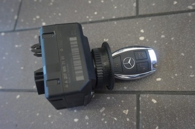 Замок зажигания + ключ mercedes w204 lift a2079057101 фото №1