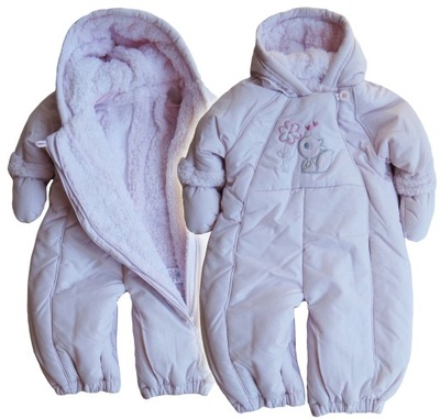 KOMBINEZON Zimowy Ciepły ŚPIWOREK MOTHERCARE 2w1 DDF * 62