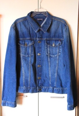 Tommy Hilfiger jeansowa kurtka koszula xl jeans 54