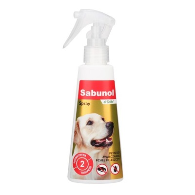 SABUNOL SPRAY NA PCHŁY I KLESZCZE 100ML