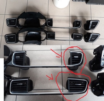 Kia ceed iii 2018-20 рамка спідометра радіо решітка фото №1