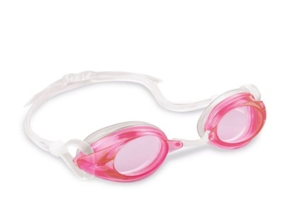 Okularki pływackie dla dzieci różowe 55684 Intex
