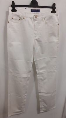 TRUSSARDI JEANS spodnie białe