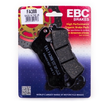 PADS BRAKE EBC FA388 HORNET CB CBR 600 '11  