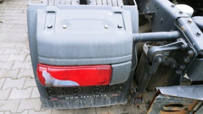 Man tgx tgs tga крила лівий задня + кронштейн 16r. фото №1