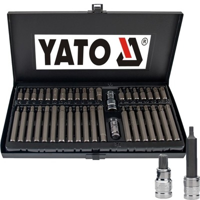 Yt 0400 Zestaw Bitów Torx Hex Spline 40 Szt Yato - Niska