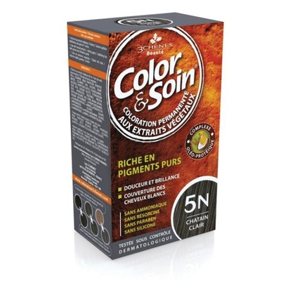 COLOR & SOIN farba 5N jasny szatyn 135ml