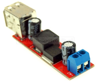 Przetwornica napięcia - ładowarka 2 x USB 5V