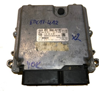 Ecu mercedes w166 2.2cdi a6519004201 0281019731 фото №1