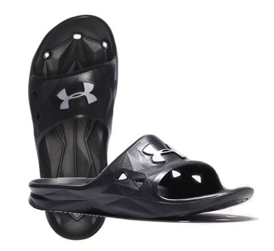MĘSKIE KLAPKI UNDER ARMOUR LOCKER III CZARNE 40