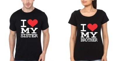 Koszulki dla rodzeństwa zestaw