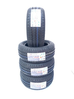 4 NEUMÁTICOS AFUSTE REMOLQUE CALOROCZNE 195/50R13C 13C  