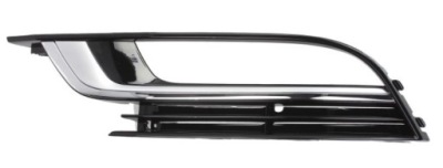 Решётка решётка радиатора бампера левая vw cc 12-17 фото №1