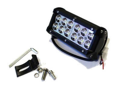 ФАРА РАБОЧАЯ 12 LED (СВЕТОДИОД ) ПРОТИВОТУМАНКА ПРОЖЕКТОР 12V 36W E9 QUAD ATV MOTO ENDURO AUTO