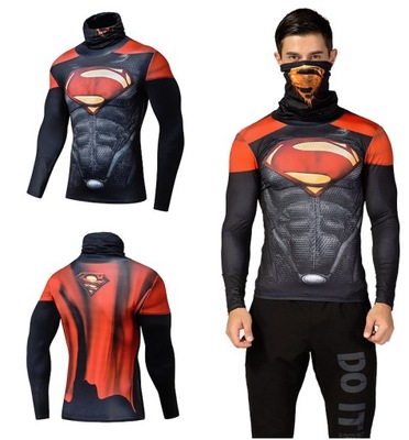 Koszulka siłownia T-shirt Superbohater Superman XL