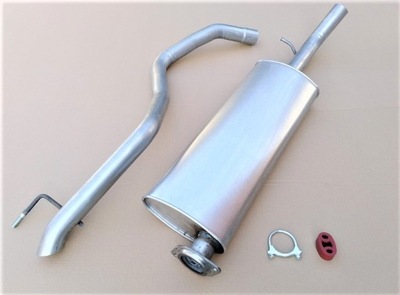 Jeep commander 3.7 4.7 5.7 2005-2010 глушители kpl гаситель труба фото №1