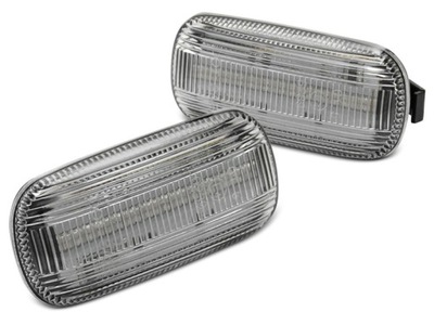 AUDI A4 B7 04-08 LUCES DIRECCIONALES DIODO LUMINOSO LED WHITE 2 PIEZAS  