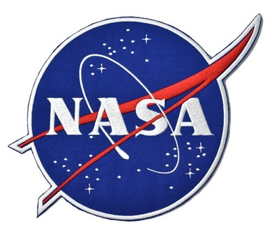 Logo NASA 21cm naszywka termo