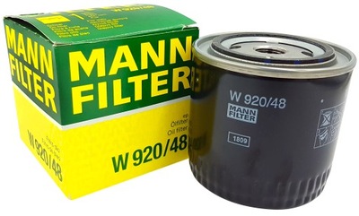 FILTRO ACEITES W920/48 NISSAN CABSTAR NAVARA 2.5DCI  