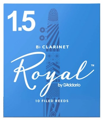D'Addario RICO ROYAL stroik do klarnetu Bb 1,5