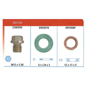 Corteco 220122s кришка зливний оливи, піддон масляна фото №1