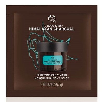 THE BODY SHOP HIMALAYAN CHARCOAL MASK Maseczka oczyszczająca z węglem