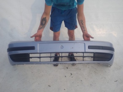 Renault laguna ii 02-05 бампер перед передній фото №1