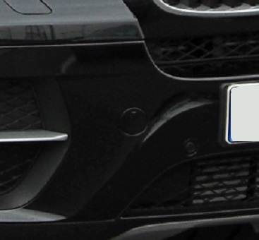 Заглушка hak / hol перед bmw x6 e71 l / p цвета фото №1