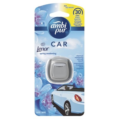 Ambi Pur Car 2ml zapach na kratkę Lenor Spring 30d