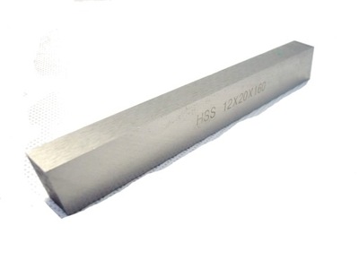 Stalka nóż oprawkowy półwyrób 6x12x160 HSS