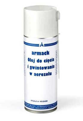 Olej do cięcia wiercenia gwintowania SPRAY ARMACK