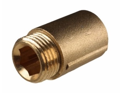 Przedłużka mosiężna 1/2'' 2 cm 20 mm