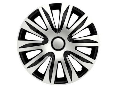 WHEEL COVER WHEEL COVERS NARDO SILVER&BLACK 16