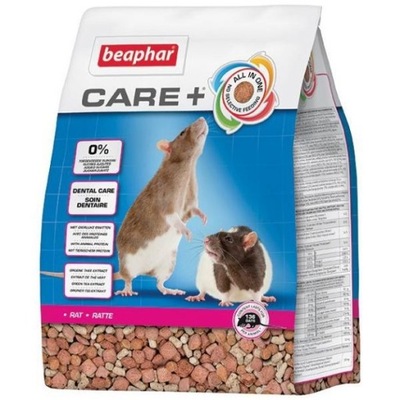 BEAPHAR CARE+ RAT KARMA PREMIUM DLA SZCZURA 1,5kg