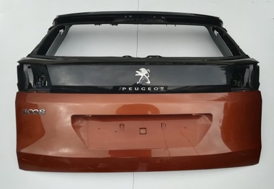 Кришка багажника задня peugeot 3008 ii p84 фото №1