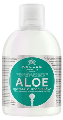 Kallos Aloe Szampon do włosów regenerujący 1000ml