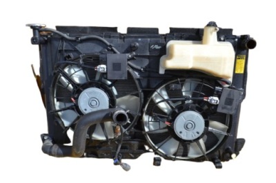 Радіатор води кондиціонер вентилятор комплект lexus rx400h rx 400 h фото №1