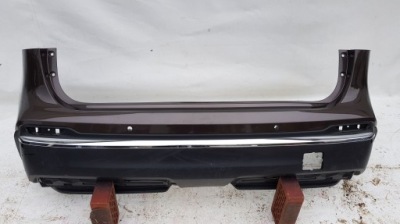 Бампер nissan qashqai ii lift 17-20 задняя pdc хром фото №1