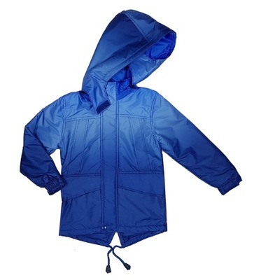 KURTKA przejściowa PARKA r 4 około 104 cm BLUE