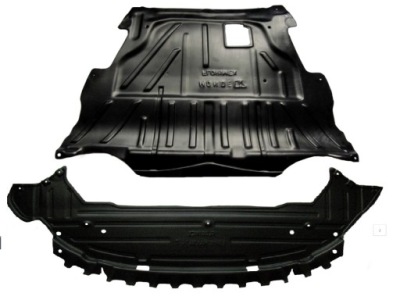 Ford galaxy 06- захист pod двигун бампер + кліпси фото №1