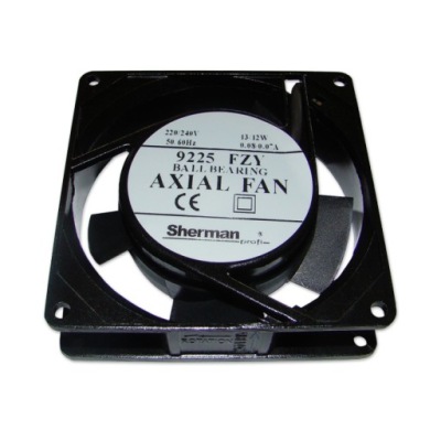 Ventilátor pre Zváranie stroj 92x92x25 AC 230V loptu.
