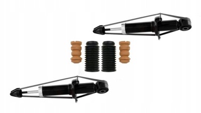 Амортизаторы задняя honda fr-v frv 2004- +защита nowe фото №1