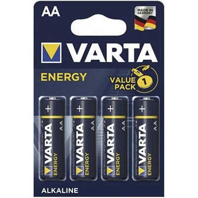 4x Baterie VARTA ENERGY AA LR6 1op=4szt