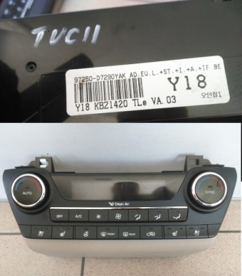 Hyundai tucson ii 2015-18 панель кондиционера bez фото №1